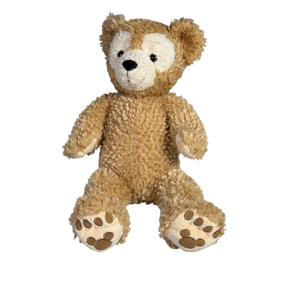 Disney Parks Duffy Bear Plush Tan White Face Hidden Mickey Paws